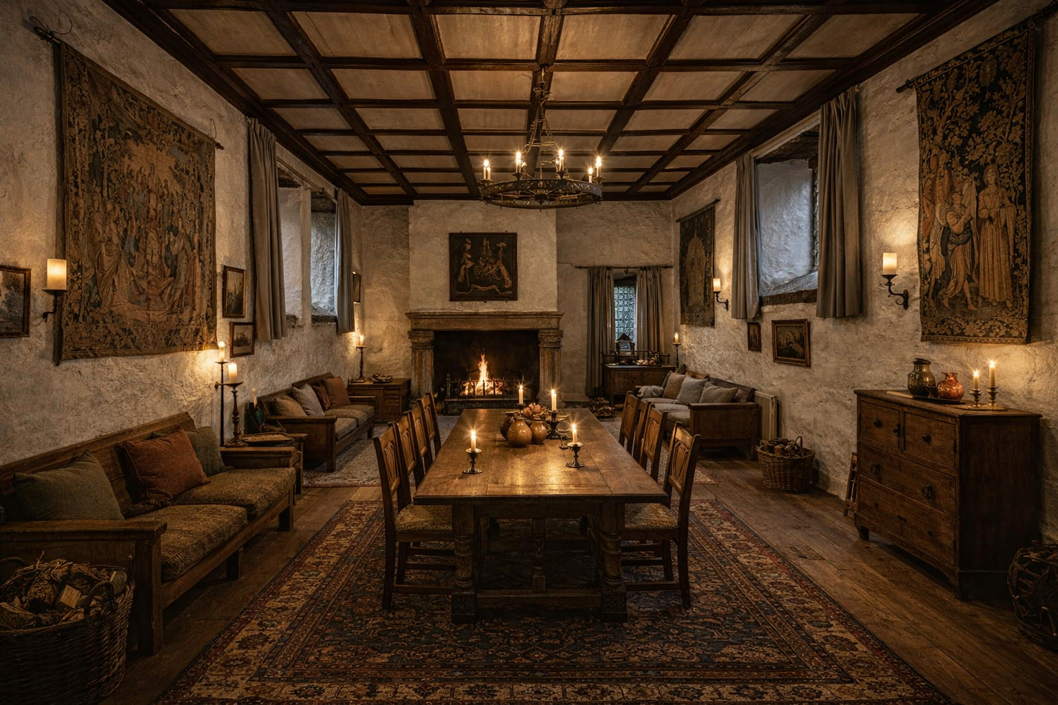 Historic whisky cellar inside Loudoun Hall medieval townhouse Ayr Scotland
